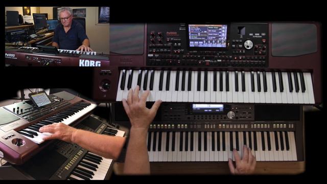 KORG PA1000 ... zusammen mit dem PSR-S970 #17 смотреть онлайн