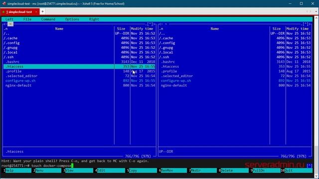 Быстрая установка и запуск Wordpress в Docker с HTTPS смотреть онлайн