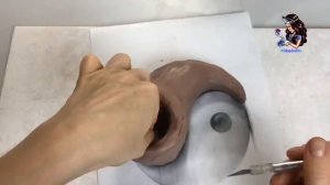 МК молд ИНЬ ЯНЬ. Часть 1. Лепка мастер-модели. #марфамолд #силиконоваяформа #молд #рукоделие #мк