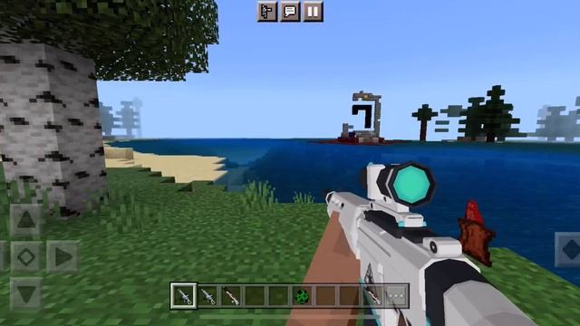 ЛУЧШИЙ Мод на 3D Оружие для МАЙНКРАФТ ПЕ смотреть онлайн