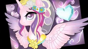 Клип Принцесса Каденс, Шайнинг Армор и Принцесса Флюри Харт.