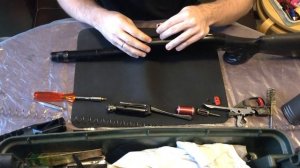 Benelli M2: Разборка со снятием перехватывателя