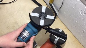 Механический тормоз болгарки Makita GA 5041 C