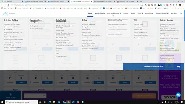 primi passi Builderall смотреть онлайн