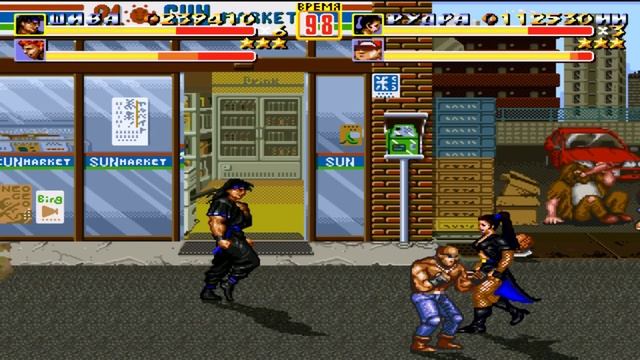Streets of Rage Remake v5.1 - mod Burning Fight Prototype (Shiva and Rudra gameplay)