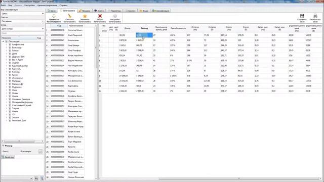 Балансировка запасов между филиалами и РЦ смотреть онлайн