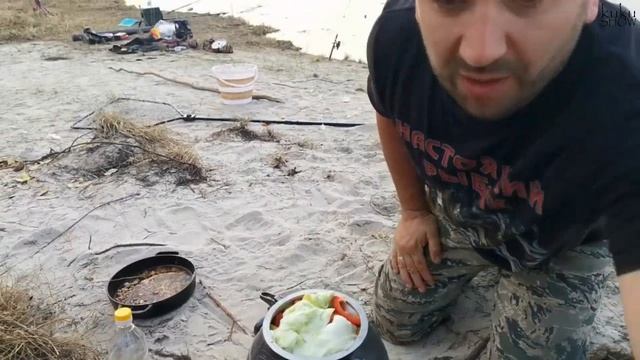 Жаркое в Афганском Казане.  Походная кухня.