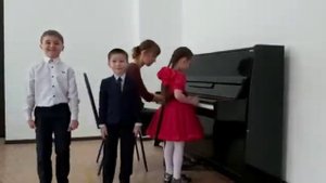 Фортепианный ансамбль первоклассников