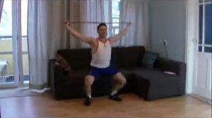 Как быстро накачать ноги (мышцы ног) в домашних условиях  Тренировка мышц ног  Обучающее видео