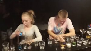 Бронепоезд в баре