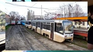 В Тулу прибыл первый вагон 71-623 из Москвы - The first car 71-623 from Moscow arrived in Tula