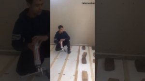 Выравнивание и утепление пола