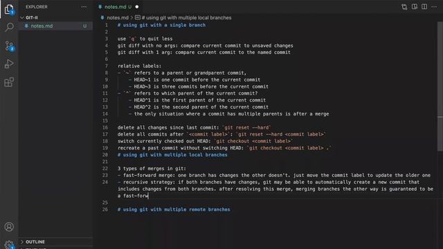 W12D2 Intermediate Git смотреть онлайн