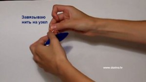 Как намотать нить на челнок для фриволите