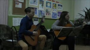 Открытый урок по классу гитары