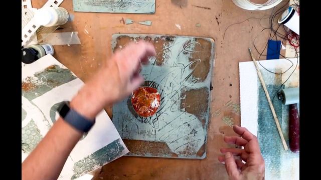 Access Art: Gelli Plate Printing  |  Community Programming