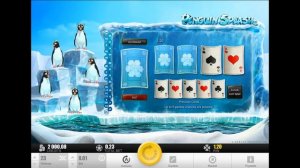 Как играть в игровой автомат Penguin Splash. Обучающее видео.