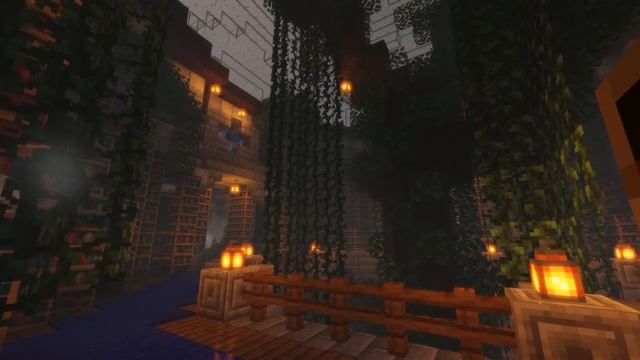 10 Hours of RELAXING Minecraft Sounds - Library Atmosphere w/ Rain and Thunderstorm (No Music) смотреть онлайн