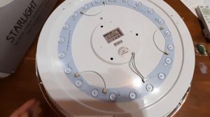 Распаковка — Потолочный светильник Citilux Старлайт CL70360RS