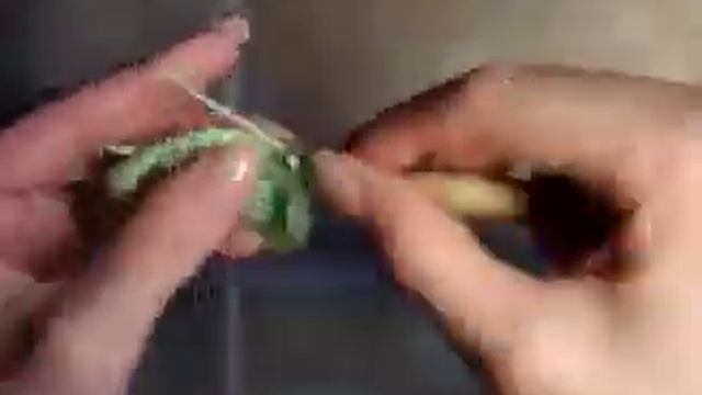 2 Как связать шапочку ягодку, донышко, 3 ряд смотреть онлайн