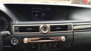 Управление системой климат-контроля Lexus GS 250 F-Sport 25th Anniversary Edition 2015