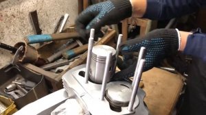 СБОРКА ПОРШНЕВОЙ ЯВА