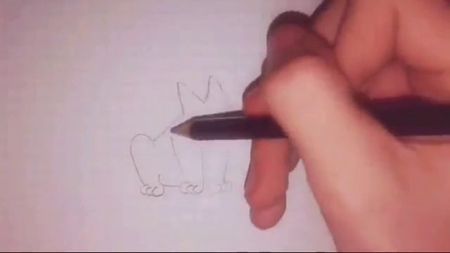 Простые рисунки #7 Котик Саймон смотреть онлайн