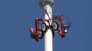 3 Pole Climbing Lego Robots