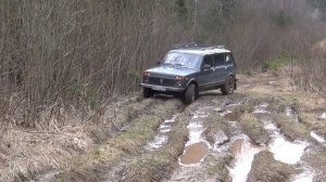 Нива ВАЗ 2131. На рыбалку проехали. Нивушка, спасибо!