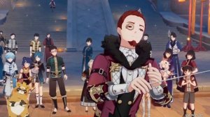 Выступление Ху Тао┃Праздник морских фонарей! Японская озвучка [GENSHIN IMPACT]