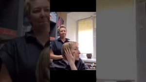 Ржачь вредная клиентка в парикмахерской.