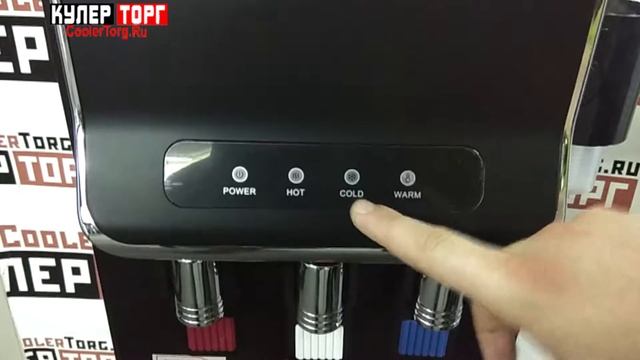 Обзор Кулера для воды Aqua Work V93-W black смотреть онлайн