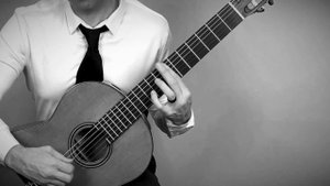 The Entertainer by Scott Joplin on Classical Guitar