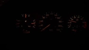 Мерседес w124, причина глюков в приборной панели