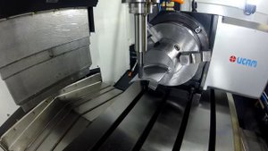 ACE-Пумори. Обработка лопатки на станке УиП ВФ450