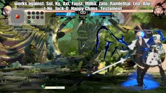 GGST (Ver. 1.19) Ky (Dragon Install) Fuzzy j.S Mixup