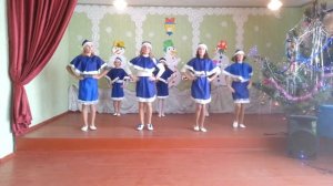 детский  танец на новый год #танец снегурочек