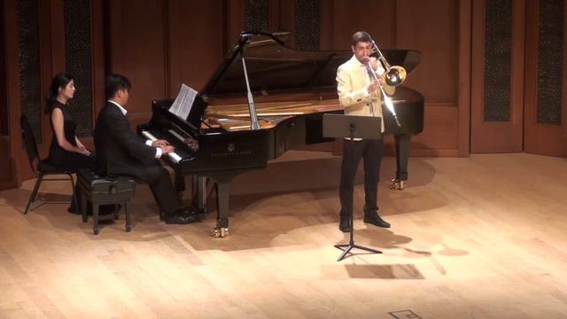 Brian Wendel - Stephenson Sonata for Trombone and Piano, 2nd movement - LIVE смотреть онлайн