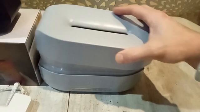 Увлажнитель воздуха,аромадиффузор, холодный пар с эффектом пламени, с часами, блютус колонкой