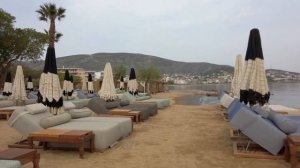 Avlaki beach walk (Porto Rafti) in Athens, Greece