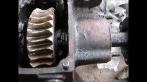 Ремонт редуктора хода самодельного снегоуборщика.