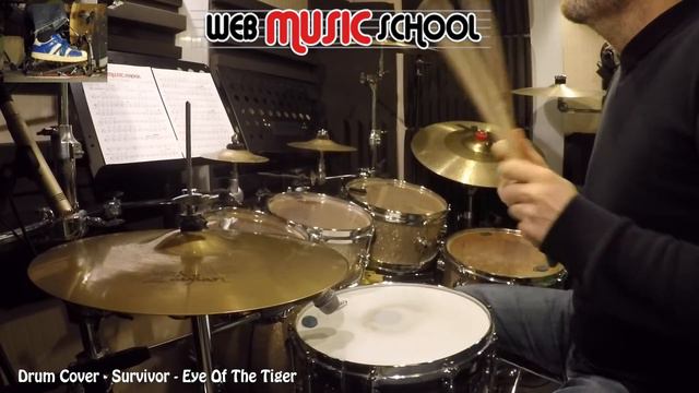 Survivor - Eye Of The Tiger - DRUM COVER