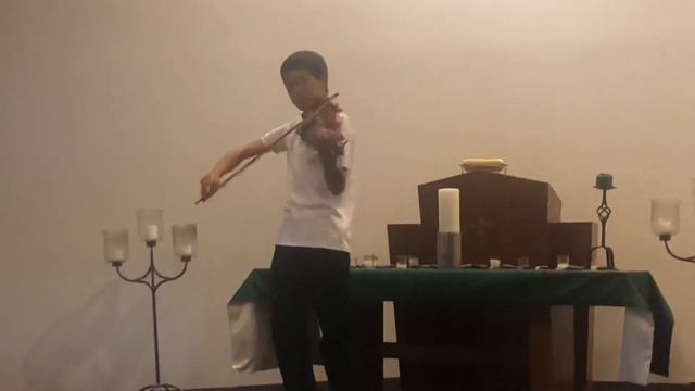 Nate 2019 fall recital - Wieniawski Polonaise Brillante смотреть онлайн