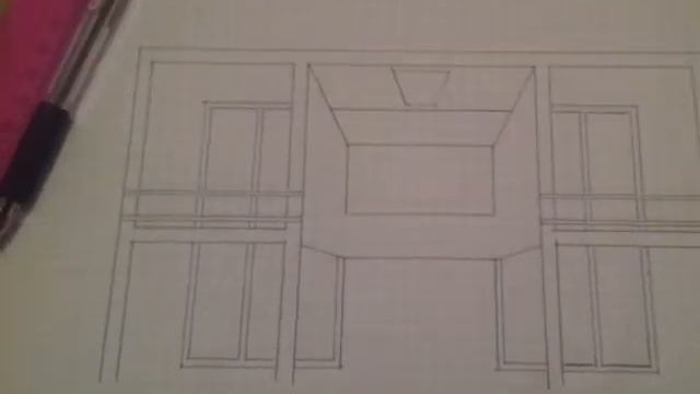 Как нарисовать дом смотреть онлайн
