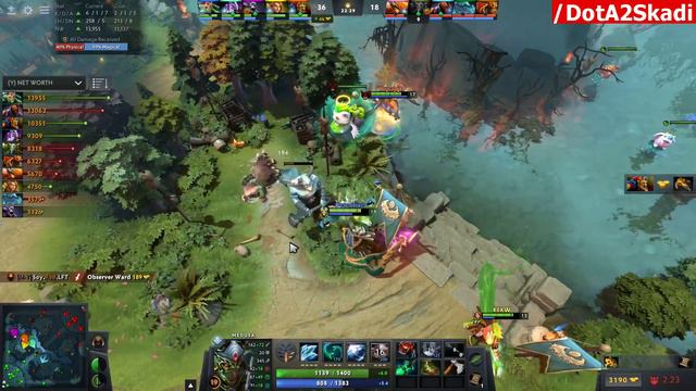 Fnatic 23savage [Anti Mage] vs Raven [Medusa] 10K MMR Battle Epicgame Rapier Build Dota 2 gameplay смотреть онлайн