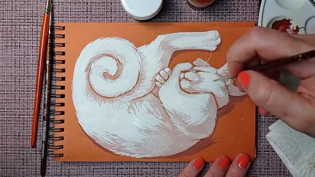 Что может школьная гуашь: неожиданный результат. Обзор бюджетной гуаши смотреть онлайн