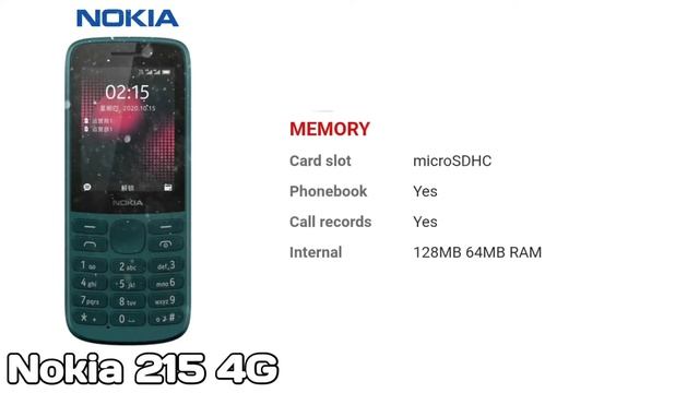 Nokia 215 4G смотреть онлайн