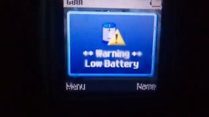 Samsung SGH-E600 Батарея Разряжена Внешний Дисплей / Battery Low External Display