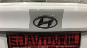 Установка задних светодиодных отражателей на Hyundai Solaris 2 + тюнинг передней губы бампера