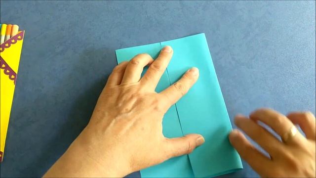 Пенал оригами ( 2 варианта). Легкая поделка для школы. Pencil case origami смотреть онлайн